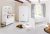 Pinolino® Babyzimmer-Komplettset »Florentina«, (Set, 4-St), extrabreit mit Regalaufsatz; mit Kinderbett, Kleiderschrank und Wickelkommode; Made in…