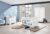 Pinolino® Babyzimmer-Komplettset »Sky«, (Set, 3-St), breit; bestehend aus Kinderbett, Wickelkommode und 2-trg. Schrank