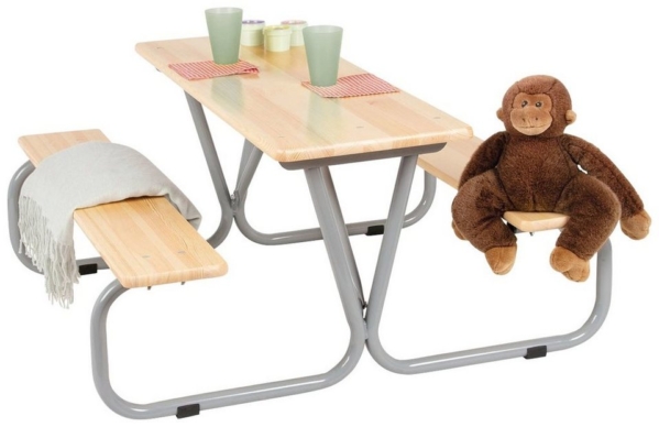 Pinolino® Kindersitzgruppe »Michel«, Tisch mit 2 Sitzbänken, für Kinder ab 3 Jahren