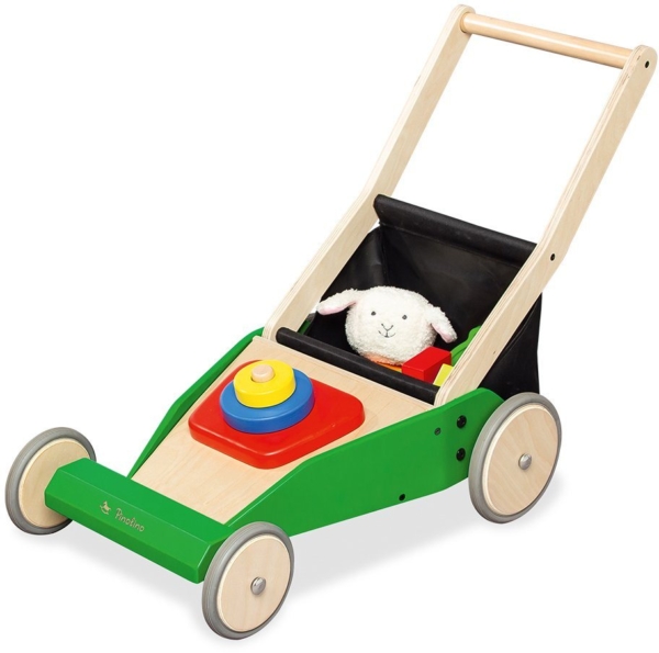 Pinolino® Lauflernwagen »Rasenmäher Klaas«, FSC®-Holz aus gewissenhaft bewirtschafteten Wäldern