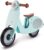 Pinolino Laufrad Vespa Wanda, Laufrad Holz, unplattbare Bereifung, Sattel 3-fach höhenverstellbar, für Kinder von 3 – 5 Jahren, mint