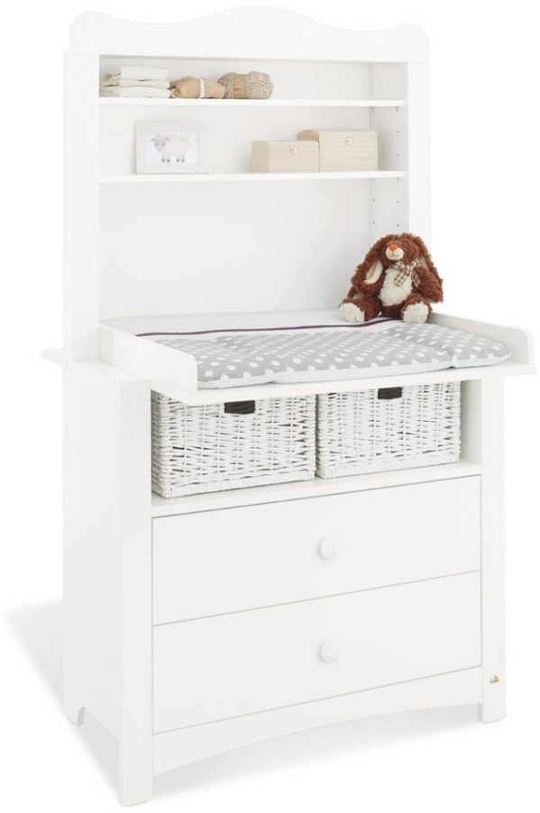 Pinolino® Wickelkommode »Florentina«, breit mit Reglaufsatz; Made in Europe