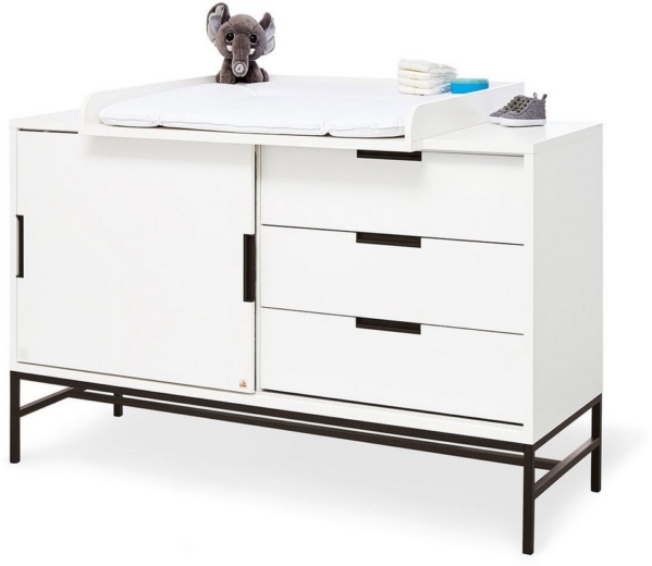 Pinolino® Wickelkommode »Steel«, extrabreit; Made in Europe