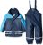 Playshoes Regenanzug-Set mit Fleece gefüttert, Kinder Matsch-Anzug 2-teilig, wind- und wasserdicht