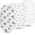 Premium Spannbettlaken Kinderwagen 3pcs, BelonLink Stubenwagen Bezug, Kinderwagen Matratzenbezug, Weich Hautfreundlich Baby Spannbetttuch, Passend…