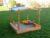 promadino Sandkasten »MULTI«, BxLxH: 140x140x131 cm