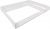 Puckdaddy XXL Wickelaufsatz Kimi – 108x80x10 cm, Wickelauflage aus MDF-Holz in Weiß, hochwertiger Wickeltischaufsatz mit Trennfach passend für IKEA…