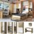 QMM TraumMöbel Jugendzimmer Kinderzimmer komplett Neo Set E Eckschrank Regale Schreibtisch Container Schrankbett Vertikal Farbauswahl (Grau Matt)