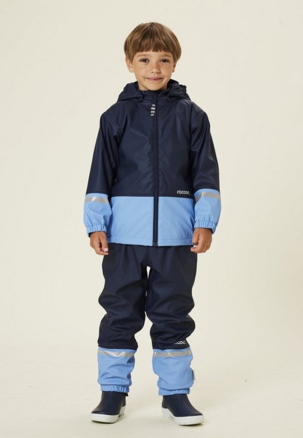 racoon outdoor Regenanzug »Sigge«, Wasserdicht, Winddicht, Atmungsdicht, für Mädchen und Jungen