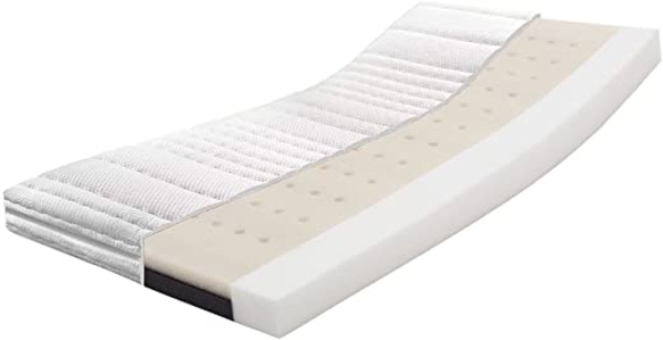 RAVENSBERGER Kinderbettmatratze Mini Babymatratze 70 x 140 cm | Antimon FREI – Silber FREI – ohne optische Aufheller | Baumwoll-Doppeltuch-Bezug |…