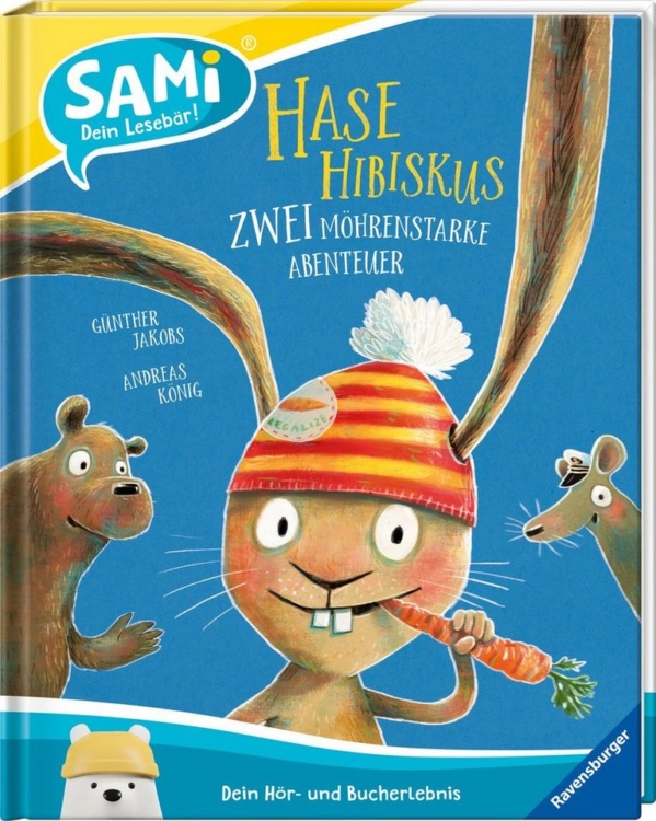 Ravensburger Buch »SAMi, Hase Hibiskus – Zwei möhrenstarke Abenteuer«, FSC® – schützt Wald – weltweit