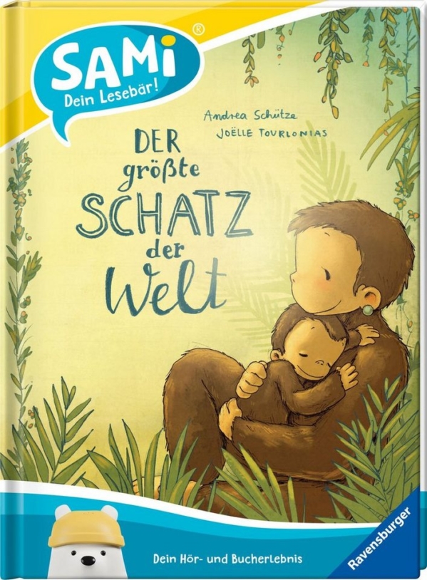 Ravensburger Buch »Starter-Set SAMi – dein Lesebär, Der größte Schatz der Welt«, FSC® – schützt Wald – weltweit; Made in Europe