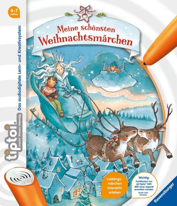 Ravensburger Buch »tiptoi® Meine schönsten Weihnachtsmärchen«, FSC® – schützt Wald – weltweit; Made in Europe