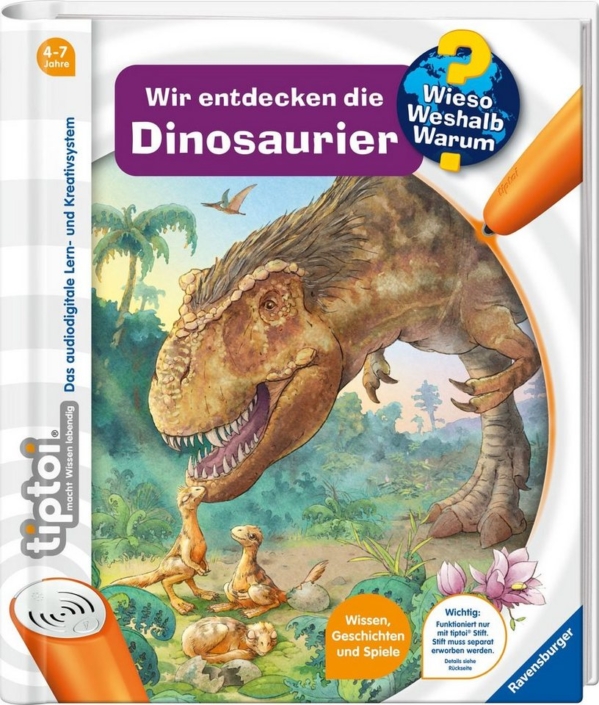 Ravensburger Buch »tiptoi® Wir entdecken die Dinosaurier«, FSC® – schützt Wald – weltweit; Made in Europe