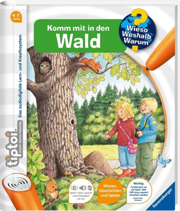 Ravensburger Buch »tiptoi®, WWW – Komm mit in den Wald«, Made in Europe; FSC® – schützt Wald – weltweit