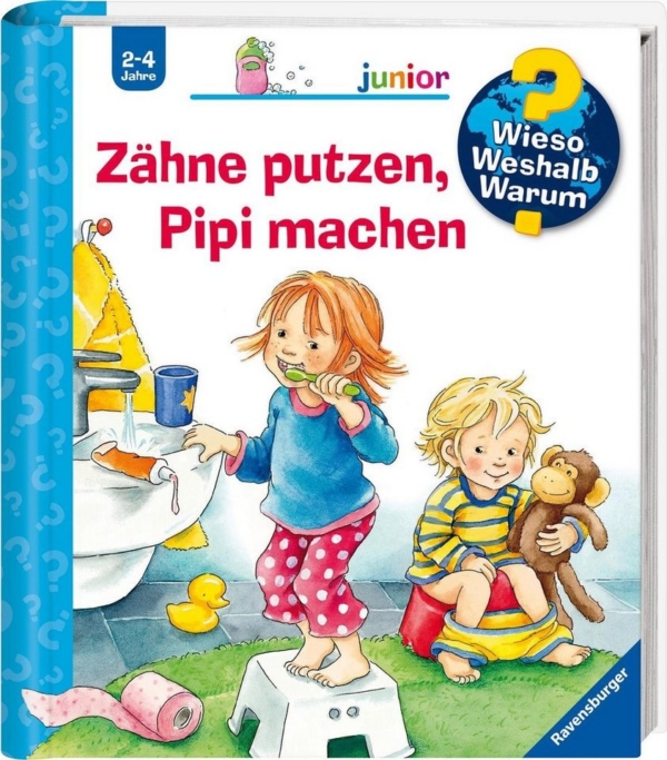 Ravensburger Buch »Zähne putzen, Pipi machen – Wieso? Weshalb? Warum? Junior«, Made in Europe; FSC® – schützt Wald – weltweit