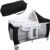 RELAX4LIFE 4 in 1 Babyreisebett, klappbares Kinderreisebett mit Tragetasche & Matratze & Spielbogen & Moskitonetz, Reisebett mit Musikfunktion für…