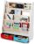 RELAX4LIFE Bücherregal für Kinder, Kinderregal aus Holz & Baumwolle, Büchergestell mit 2 Aufbewahrungsboxen, Hängefächerregal mit 5 Stofffächern,…