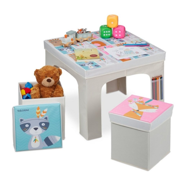 relaxdays Kindersitzgruppe »Sitzgruppe Kinder«, (3-tlg), D