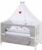 roba® Babybett »Room bed – Dekor Adam und Eule«, als Beistell-, Kinder- und Juniorbett verwendbar