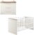 roba® Babymöbel-Set »Nele«, (Spar-Set, 2-St), mit Kinderbett & Wickelkommode; Made in Europe