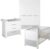 roba® Babyzimmer-Komplettset »Linus«, (Set, 3-St), mit Kinderbett, Schrank und Wickelkommode