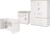 roba® Babyzimmer-Komplettset »Pia«, (Set, 3-St), schmal; mit Kinderbett, Schrank und Wickelkommode