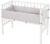 roba® Beistellbett »2in1 roba Style, weiß«, mit Matratze, Nestchen und Sicherheitsbarriere