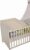 roba Wickelplatte inkl. Wickelauflage Vichy beige, zum Aufsetzen Baby- & Kinderbetten