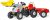 Rolly Toys 023936 – rollyKid Steyr CVT 6165 Trettraktor mit Anhänger (für Kinder von 2,5 bis 5 Jahren, Heckkupplung)