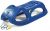 Rolly Toys 200290 – rollySnow Cruiser Kinderschlitten (Alter ab 3 Jahre, Stahlschienen, Kunststoffschlitten) blau