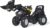 Rolly Toys Deutz Agrotron 7250 TTV WARRIOR Trettraktor + Frontlader (rollyFarmtrac Traktor; Kinder ab 3 – 8 Jahre; Schwarz) 710348