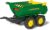 Rolly Toys rollyHalfpipe John Deere (Alter 3-10 Jahre, Rundmulden-Kipper, kippbare Heckklappe, Zweiachsanhänger) 122165
