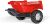 Rolly Toys rollyKipper II für Kinderfahrzeuge (rot, für Kinder von 2,5 – 10 Jahre, Einachsanhänger, mit Kippfunktion) 128815