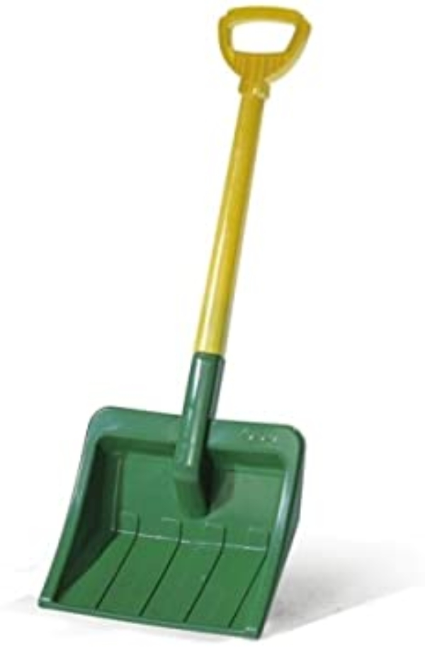Rolly Toys rollyShovel Kinderschaufel grün/gelb (Kunststoffschaufel, Sandschaufel für Kinder, Schneeschaufel) 379491