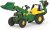 Rolly Toys Traktor / rollyJunior Trettraktor John Deere (mit Lader und Heckbagger, für Kinder ab 3 Jahren, Flüsterlaufreifen) 811076