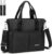 ROYALFAIR Baby Wickeltasche Klein für Unterwegs Reise Wickeltasche Bote Messenger mit Isoliertasche und Befestigungshaken (Schwarz)