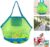 Sandspielzeug Tasche, Strandtasche Strandspielzeug, Netztasche Große Strandtasche Wasserspielzeug Aufbewahrungstasche für Strandspielzeug…
