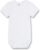 Sanetta 320500 – Body kurzarm, Basic Collection, Organic Cotton weiss