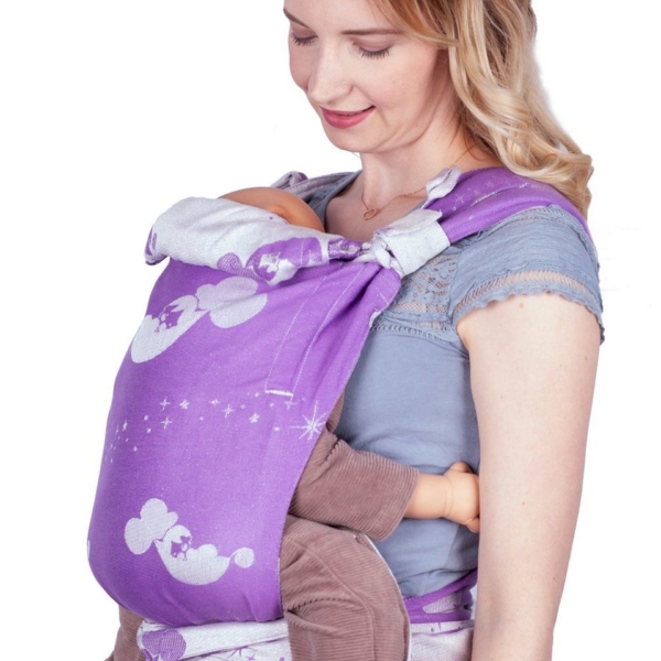 Schmusewolke Babytrage »MeiTai Violet Shine«
