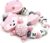 Schnullerkette mit Namen für Junge & Mädchen | VIELE INDIVIDUELLE MODELLE | Personalisierte Nuckelkette mit Wunschnamen (rosa, fuchs, herz)