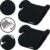 SET (2 STÜCK) Sitzerhöhung für Kinder von 15 bis 36 Kg (SCHWARZ)