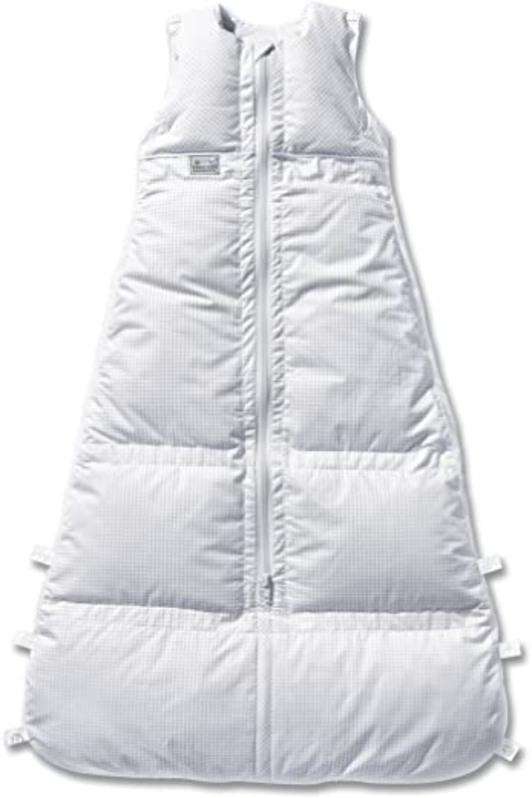 Set ARO Artländer Daunenschlafsack mit Stoffwindel von Kinderhaus Blaubär/Winterschlafsack längenverstellbar/Baby-Schlafsack mit Premiumdaunen