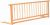Set Bettschutzgitter aus Buchenholz & Stoffwindel von Kinderhaus Blaubär | Rausfallschutz für Baby & Kinder 110×35 cm | Bettgitter für Kinderbetten…