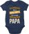 Shirtracer Shirtbody »Ich versuche mich zu benehmen Papa orange – Statement Sprüche Baby – Baby Body Kurzarm« Spruch Sprüchen Spruchshirt Kleidung…