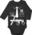 Shirtracer Shirtbody »Polizeikostüm – weiß – Baby Karneval Outfit – Bio Baby Strampler langarm« Faschingskostüm Ersatz Kleidung Strampler Babykleidung
