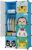 SHUANGJUN Kleiderschrank DIY Schrank Kinder Zimmer Steckregal Regalsystem Regal Schuhregal Erweiterbares Kinderregal Kinder Kleiderschrank…