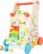 small foot 10606 Lauflernwagen Blumenwiese, aus Holz, mit vielseitigem Spielspaß für Kinder ab 2 Jahren