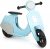small foot 11979 Laufrad Motorroller „Bella Italia“ aus Holz, mit leiser Gummibereifung, für Kinder ab 3 Jahren (blau)