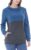 Smallshow Stillpullover Hoodie Damen Langarm Stillen Shirt Patchwork Invisible Zipper Kapuzenpullover